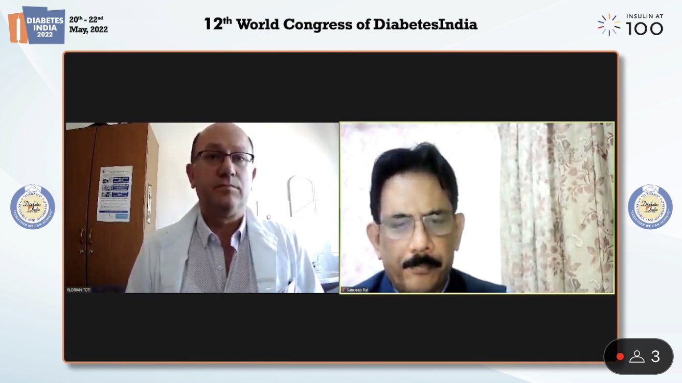 dr sandeep rai - diabetologist in kharghar & vashi, navi mumbai at event