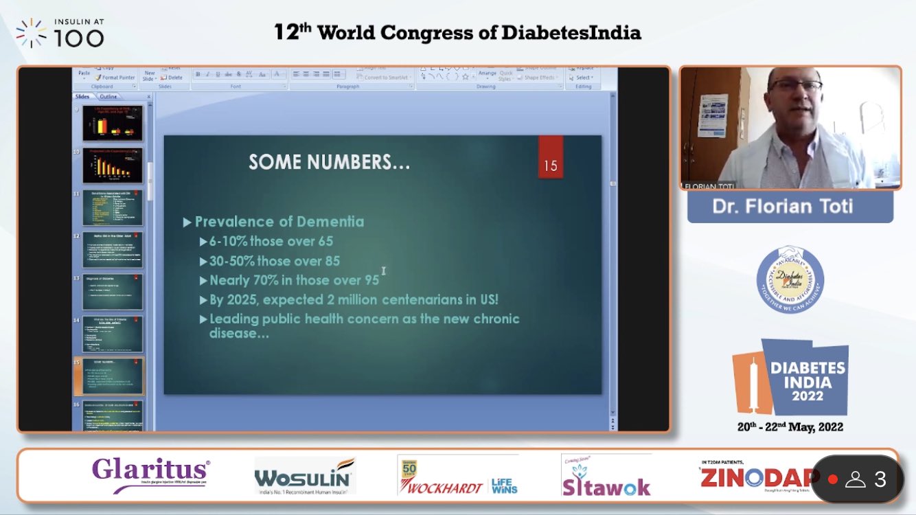 dr sandeep rai - diabetologist in kharghar & vashi, navi mumbai at event