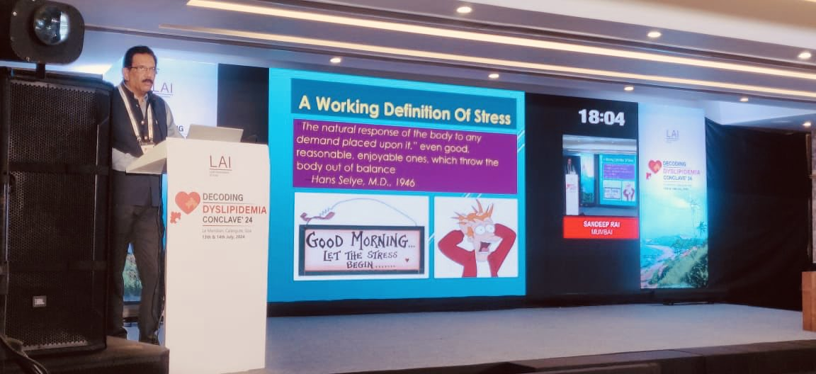 dr sandeep rai - diabetologist in kharghar & vashi, navi mumbai at event