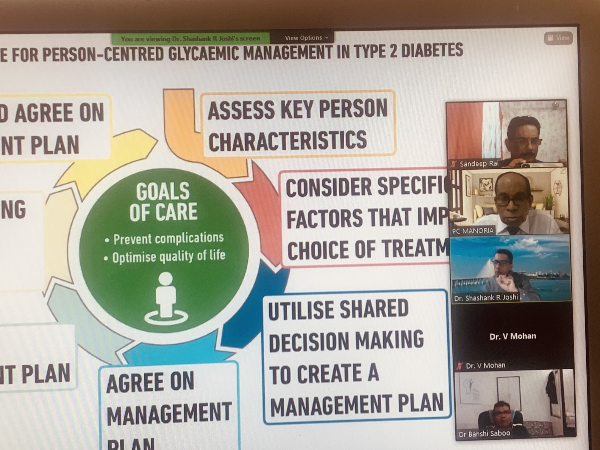 dr sandeep rai - diabetologist in kharghar & vashi, navi mumbai at event