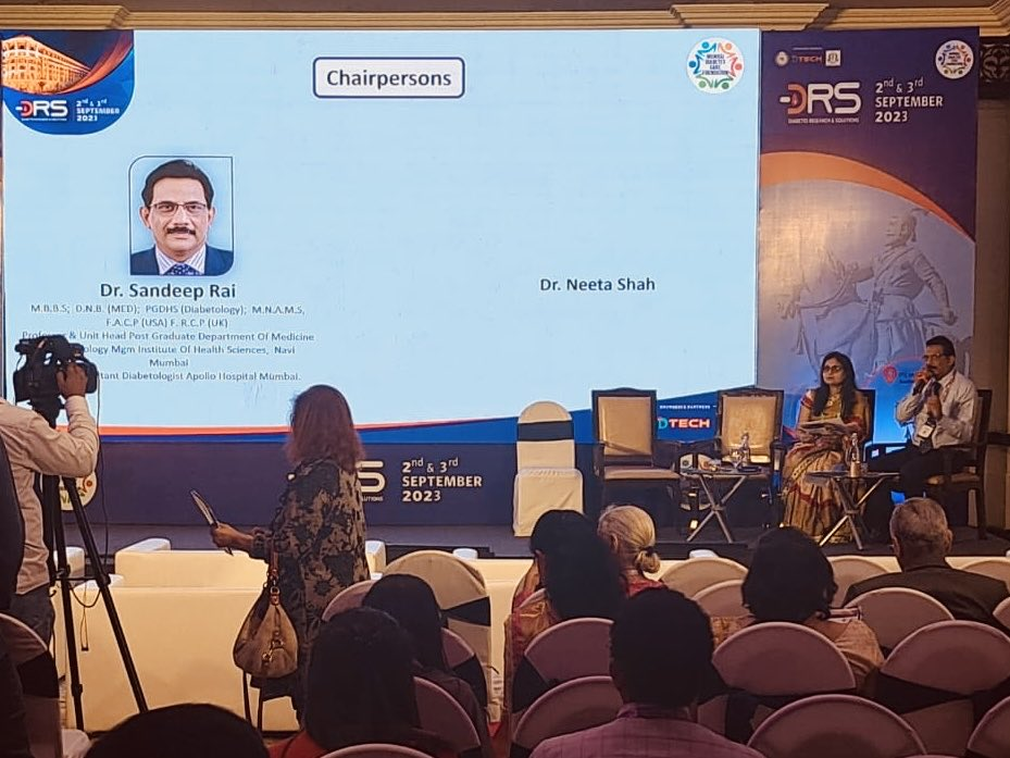 dr sandeep rai - diabetologist in kharghar & vashi, navi mumbai at event