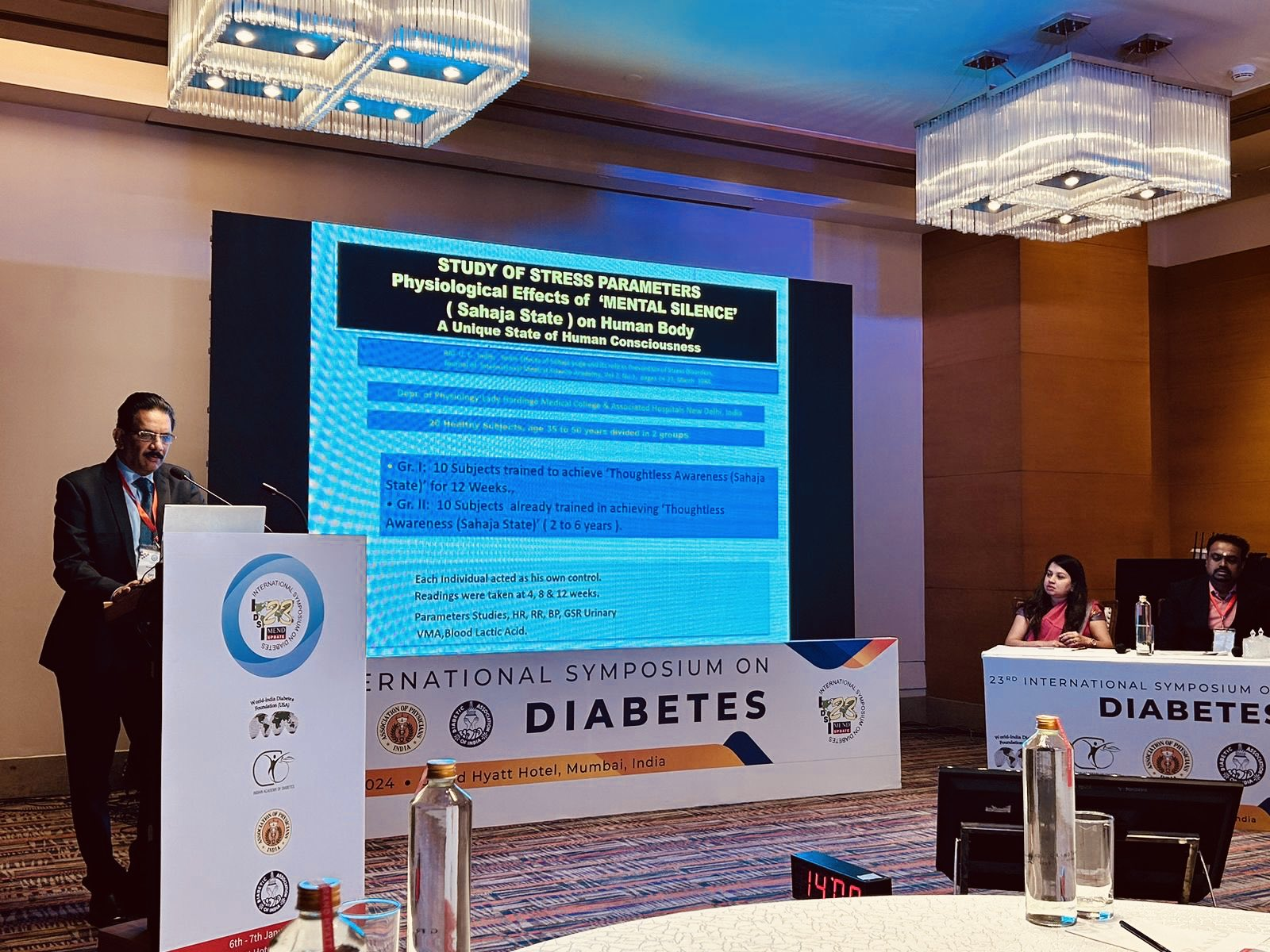 dr sandeep rai - diabetologist in kharghar & vashi, navi mumbai at event