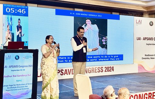 dr sandeep rai - diabetologist in kharghar & vashi, navi mumbai at event